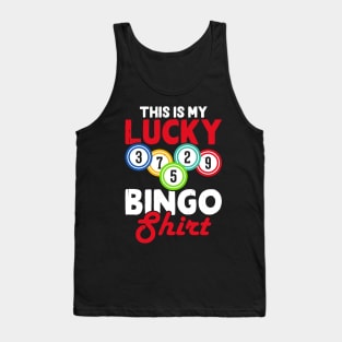 This Is My Lucky Bingo Shirt T shirt For Women Tank Top